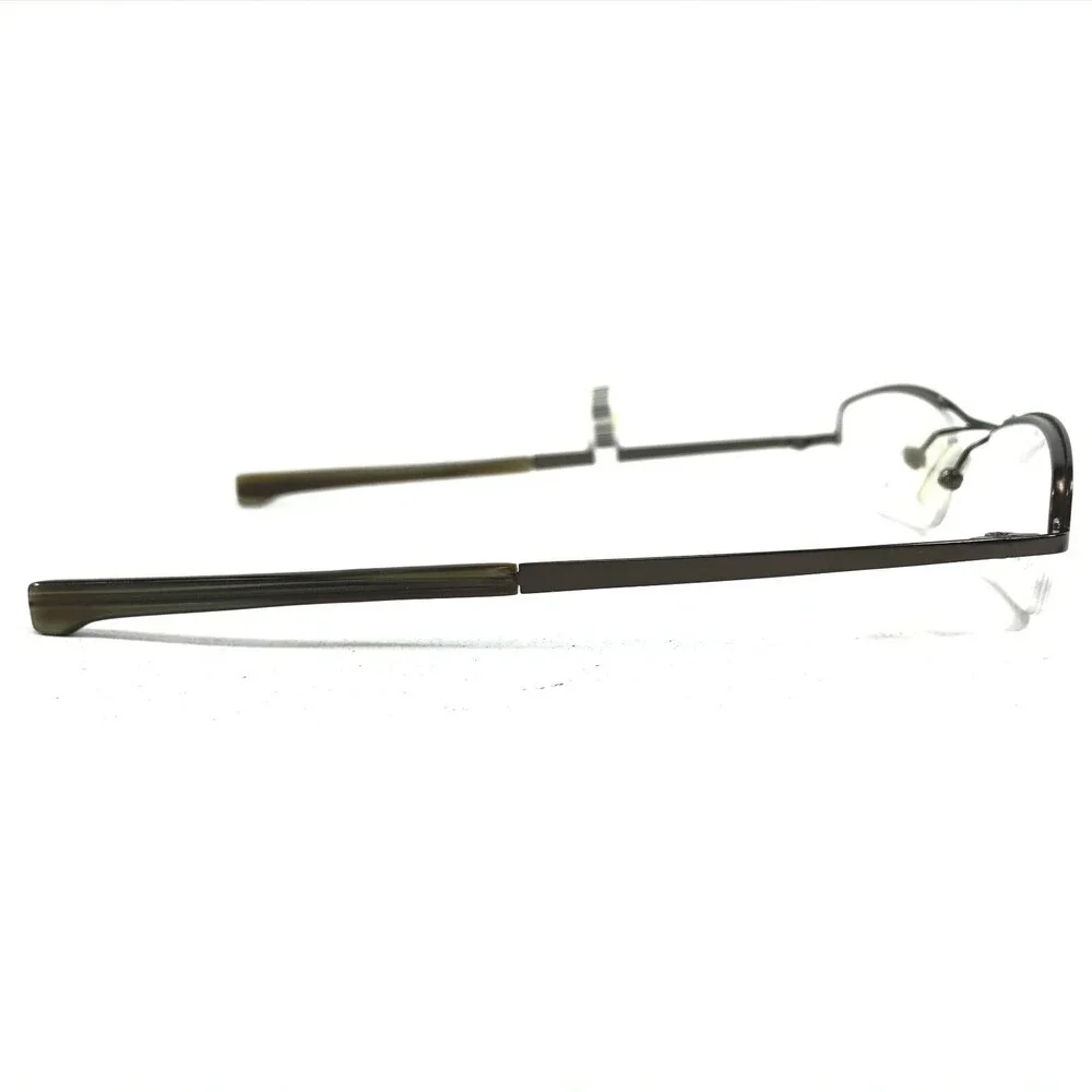 Freudenhaus Tim-Tim MCO Eyeglasses Frames Brown Gray Rectangular 51-19-125